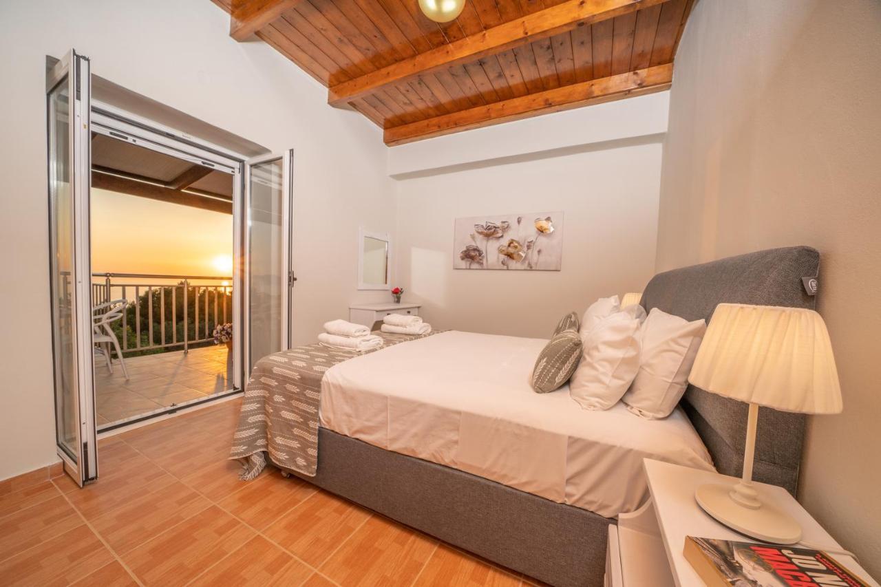 Stone Villa Eriphyle ,Private Witn Sunset View Fiskardo Zewnętrze zdjęcie
