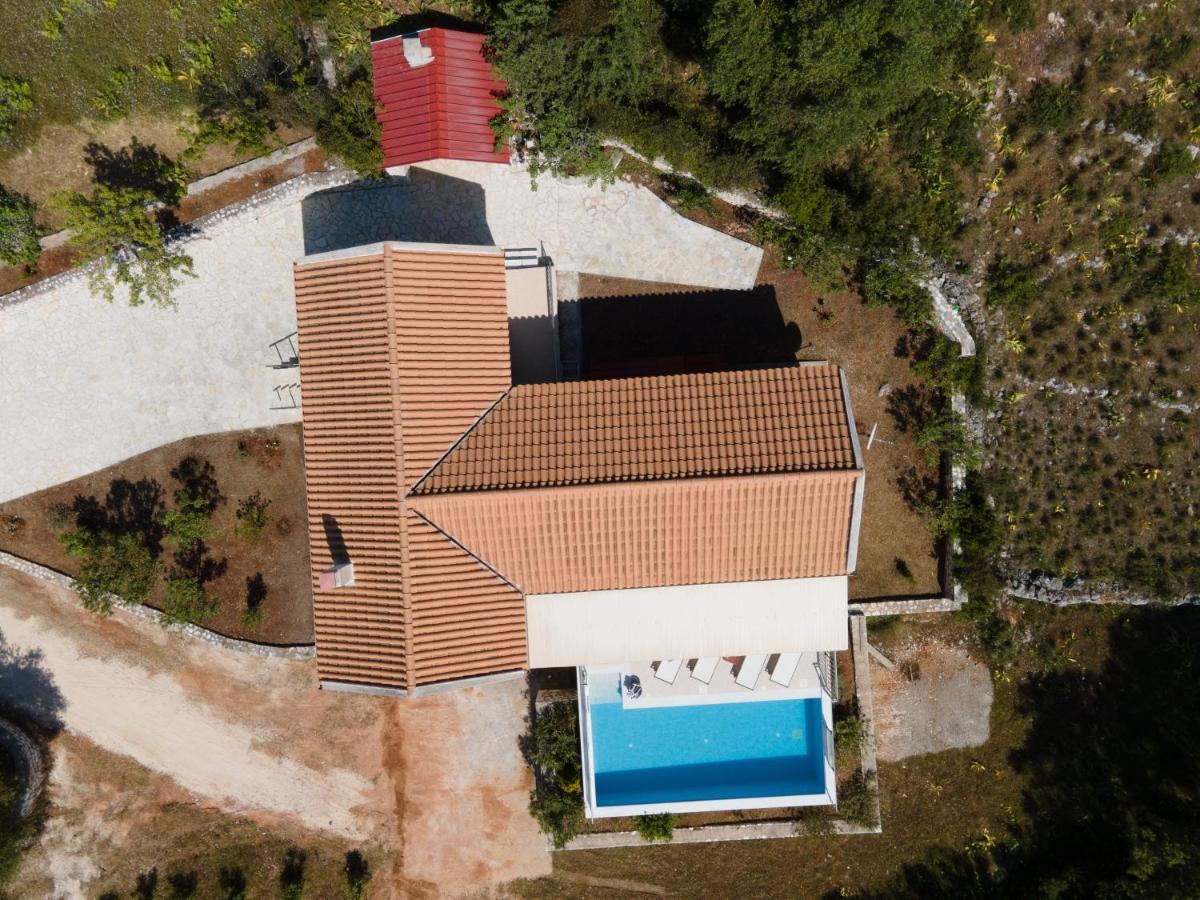 Stone Villa Eriphyle ,Private Witn Sunset View Fiskardo Zewnętrze zdjęcie