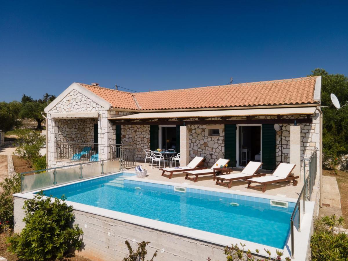 Stone Villa Eriphyle ,Private Witn Sunset View Fiskardo Zewnętrze zdjęcie